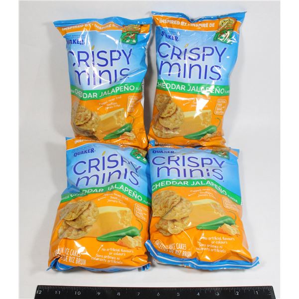 CRISPY MINIS CHEDDAR JALAPENO (4 X 90G)