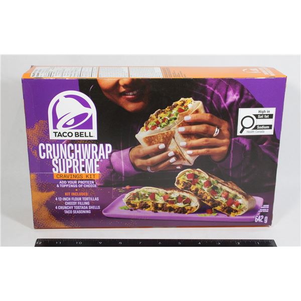 CRUNCHWRAP SUPREME CRAVINGS KIT (642G)