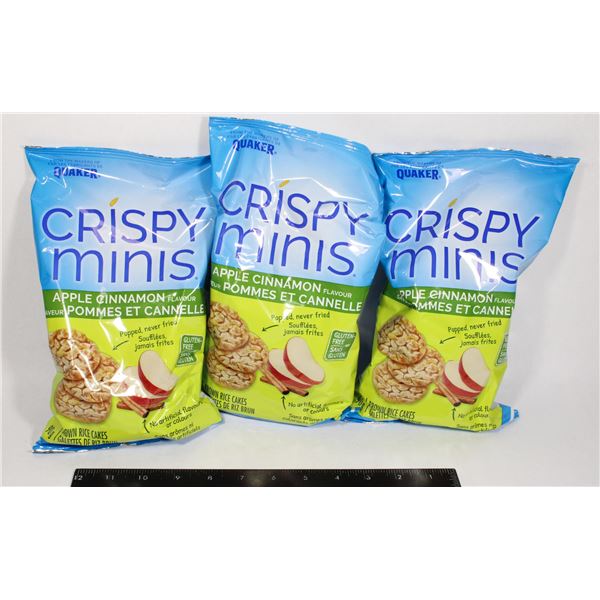 CRISPY MINIS APPLE CINNAMON (3 X 90G)