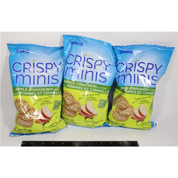 CRISPY MINIS APPLE CINNAMON (3 X 90G)