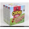 Image 1 : QUAKER CHEWY STRAWBERRY FRUIT CRUMBLE (3 X 120G)
