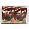 Image 1 : PAIR OF WHIPPET STICKS BROWNIE (2 X 250G)
