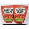 Image 1 : HARVEST SNAPS SOUR CREAM & ONION FLAVORED CRISPS