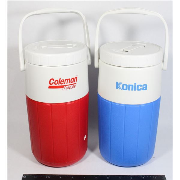 PAIR OF COLEMAN WATER BOTTLES