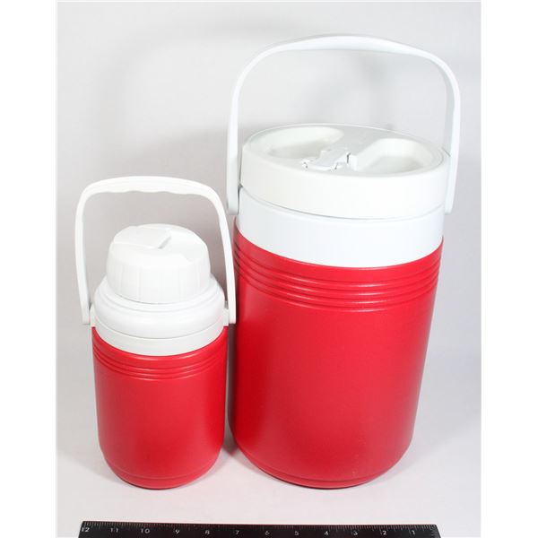 PAIR OF COLEMAN WATER BOTTLES