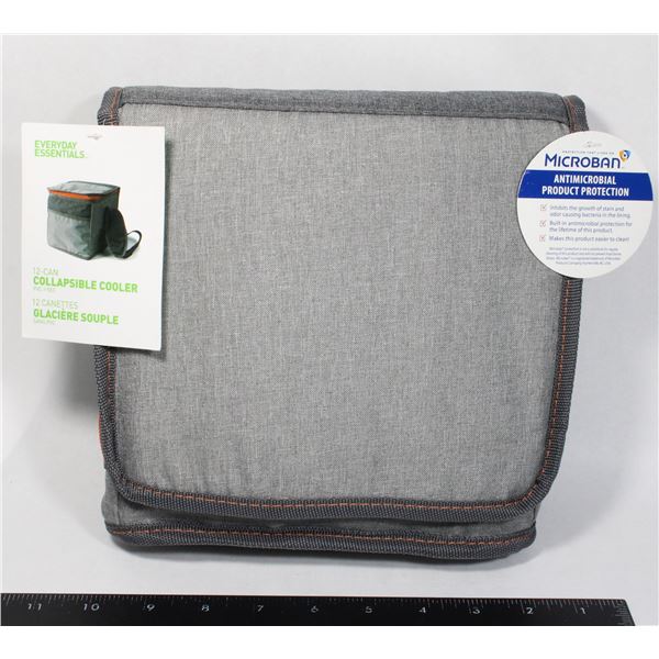 NEW EVERYDAY ESSENTIALS 12 CAN COLLAPSIBLE COOLER