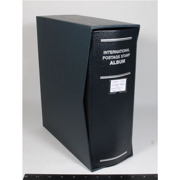SCOTT INTERNATIONAL POSTAGE STAMP ALBUM - LARGE