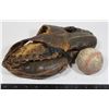Image 1 : VINTAGE RAWLINGS PM 5 BASEBALL GLOVE & BASEBALL