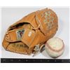 Image 1 : JELINEK BASEBALL GLOVE & BASEBALL