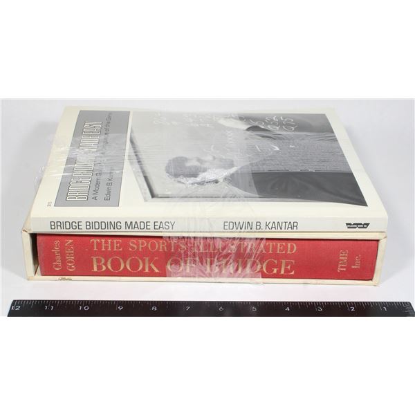 COLLECTION OF 2 BRIDGE BOOKS