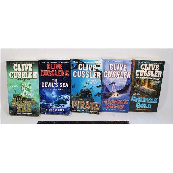 BUNDLE OF CLIVE CUSSLER NOVELS