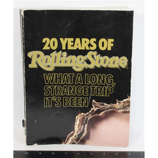 VINTAGE 20 YEARS OF ROLLING STONE BOOK