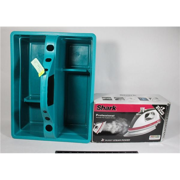 CLEANING CADDY WITH SHARK PROFESSIONAL ELECTRONIC