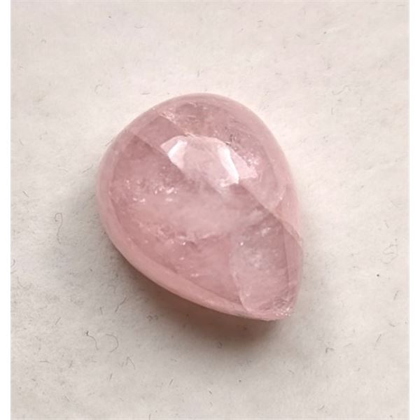 *^11.6 ct Certified Morganite gemstone ($7,800 Appraisal)
