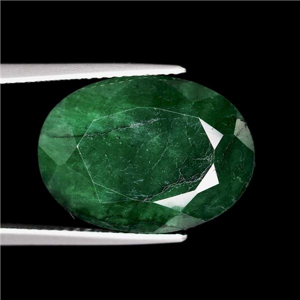 *^11.45 ct Certified Zambian Emerald gemstone ($15,300 Appraisal)
