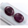 Image 2 : *^10.98 ct Certified Madagascar Ruby gemstone Pair ($21,960 Appraisal)