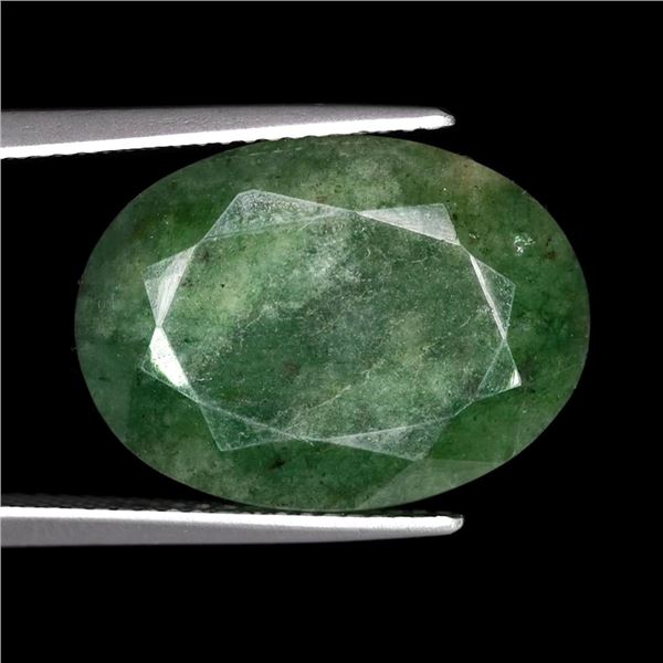 *^10.25 ct Certified Zambian Emerald gemstone ($15,375 Appraisal)