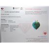 Image 3 : *^3.5 ct Certified Silver Emerald gemstone Pendant ($7,240 Appraisal)