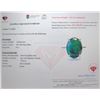 Image 3 : *^3.8 ct Certified Silver Emerald gemstone Ring - Size 9 ($9,130 Appraisal)