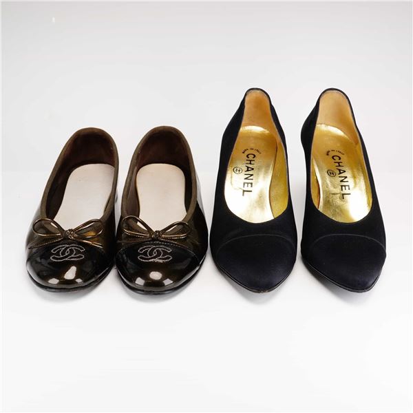 Chanel Ballerina Flats and Pointed-Toe Pumps
