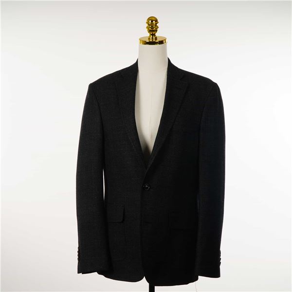 Crosby & Howard Men's Charcoal Grey Wool Blazer