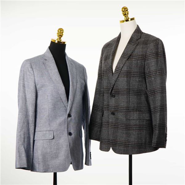 4pc Men's Blazers Including Banana Republic and Jos. A. Bank