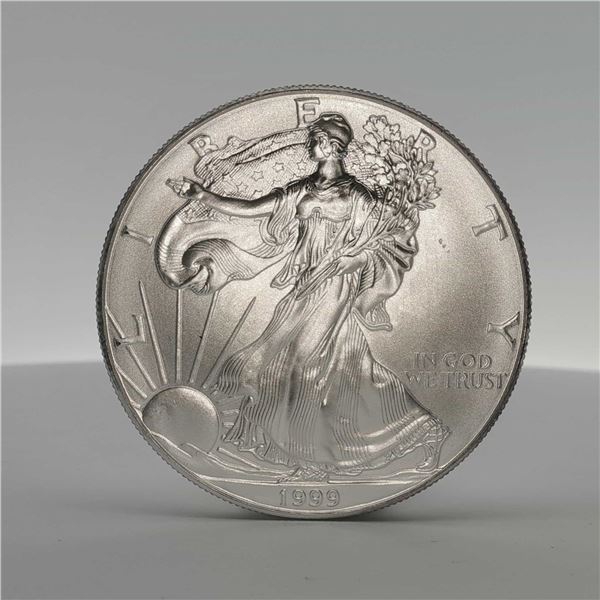 1999 American Silver Eagle One Dollar Coin