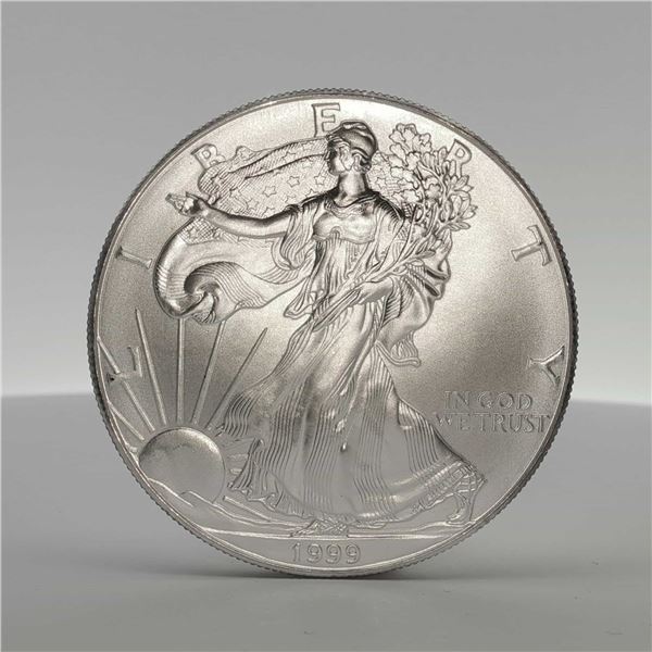 1999 American Silver Eagle One Dollar Coin