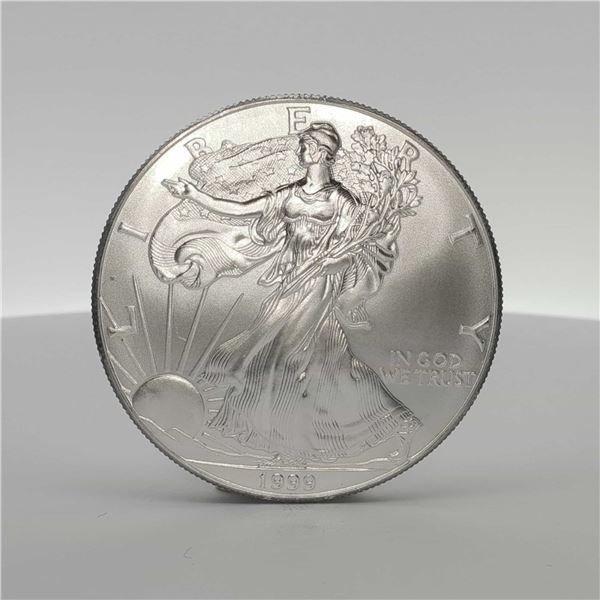 1999 American Silver Eagle One Dollar Coin