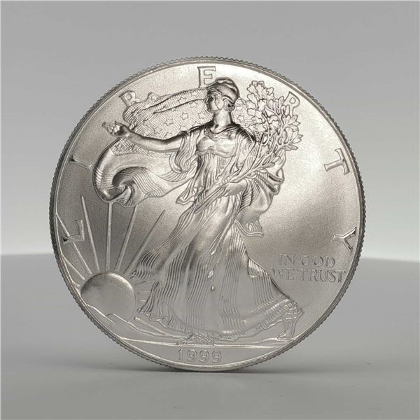 1999 American Silver Eagle One Dollar Coin