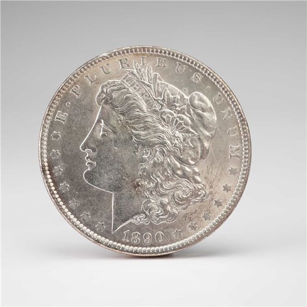 1890 Morgan Dollar Silver One Dollar Coin