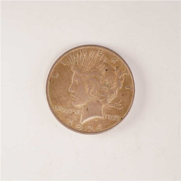 1924 Peace Silver Dollar