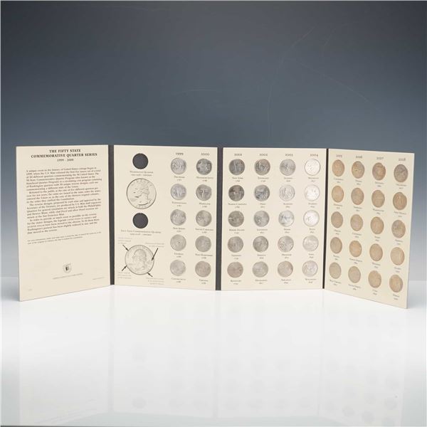 US Statehood Quarters 1999-2008 Fifty State Commemorative Quarters Album
