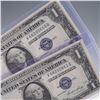 Image 4 : 4pc 1935E U.S. Silver Certificate One Dollar Notes, Consecutive Numbers AU