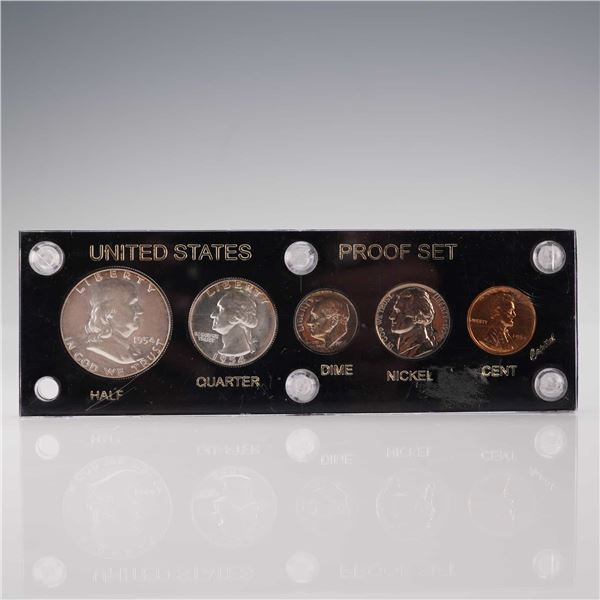US 1954 Proof Set, 5 Coins