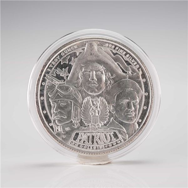 2019-M Don't Tread on Me Patriot Silver Bullion