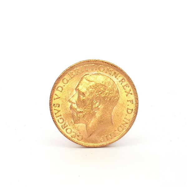 1926 UK 1 Sovereign King George V Gold Coin
