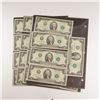 Image 1 : 20pc 1976, 2003 U.S. Two Dollars Consecutive Numbered Bills