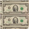 Image 2 : 20pc 1976, 2003 U.S. Two Dollars Consecutive Numbered Bills
