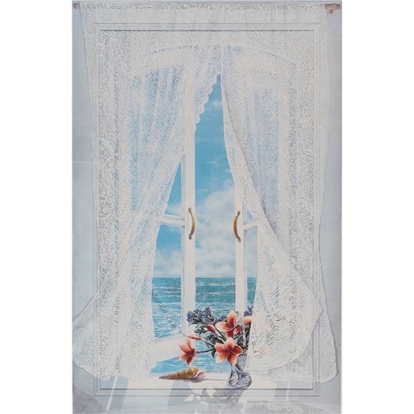 Lynn Fecteau (American b.1947) Lithograph on Paper, Signed w/ COA