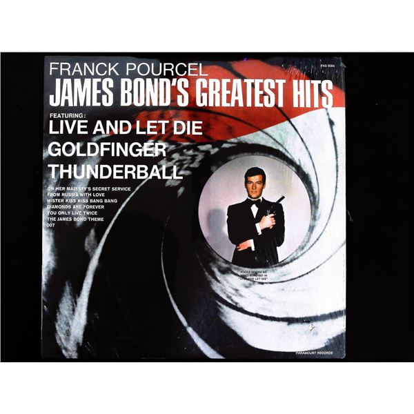 Franck Pourcel James Bond's Greatest Hits Vinyl LP Album Sleeve