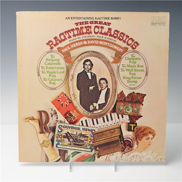 Paul Hersh & David Montgomery Vinyl Record The Great Ragtime Classics