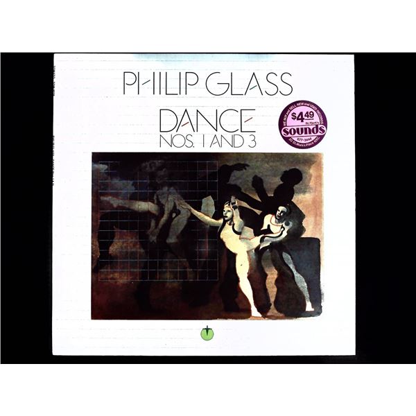 Philip Glass Dance Nos 1 and 3 1980 Tomato Records Vinyl LP