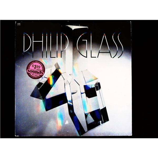 Philip Glass Glassworks Original CBS Vinyl LP