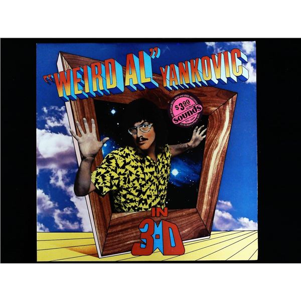 A Pair of "Weird Al" Yankovic In 3-D 1984 Vinyl LP and Sleeve