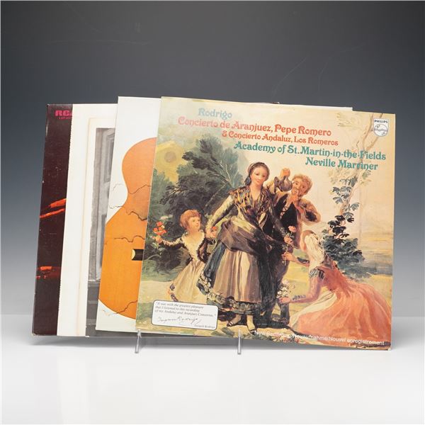 4pc Multi-Genre Vinyl Records