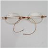 Image 2 : Peacock Rimless Gold-Filled Bifocal Eyeglasses