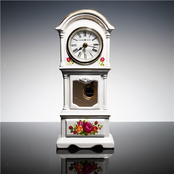 Howard Miller Porcelain Grandmother Mantel Clock