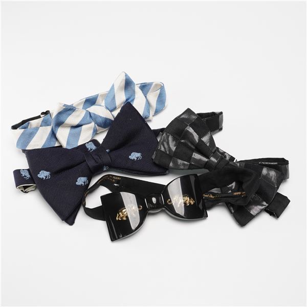 4pc Hubert, Martin, Sulka and Other Bow Ties