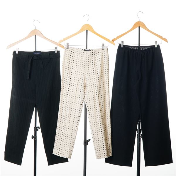 3pc Italian Designer Trousers including Piazza Sempione Audrey and Gucci